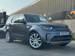 Grey Used 2018 Land Rover Discovery 5 HSE Luxury SUV | £28,000 (A bit pricey)