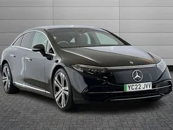 Black Used 2022 Mercedes EQS450+ Exclusive Luxury Sedan | £51,490