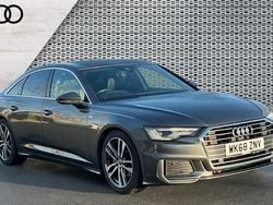Grey Used 2018 Audi A6 S-Line Sedan | £18,490 (Fair price)