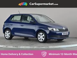 Blue Used 2018 Skoda Fabia Hatchback | £7,697 (Good price)