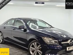 Blue Used 2017 Mercedes CLA220 Sedan | £10,295 (Super price)