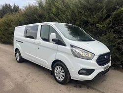 Frozen white (solid paint) Used 2021 Ford Transit Custom Limited Estate | £19,500 (Fair price)
