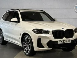 White Used 2023 BMW X3 M Sport SUV | £42,191 (A bit pricey)