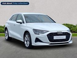 White Used 2025 Audi A3 e-tron Sport Hatchback | £28,963 (Fair price)