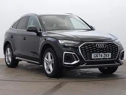 Black Used 2024 Audi Q5 Sportback S-Line SUV | £38,980 (Super price)