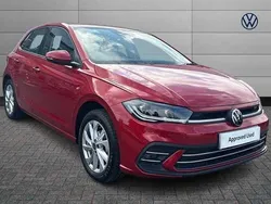 Red Used 2023 VW Polo Style Hatchback | £18,352 (Fair price)