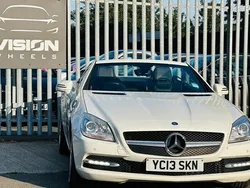 White Used 2013 Mercedes SLK250 Cabriolet | £5,995 (Fair price)