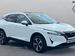 White Used 2023 Nissan Qashqai N-Connecta SUV | £22,110 (Good price)