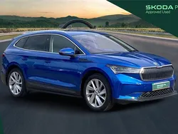 Blue Used 2021 Skoda Enyaq iV ecoSuite SUV | £21,004 (Fair price)