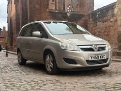 Silver Used 2009 Vauxhall Zafira MPV | £1,500 (Good price)