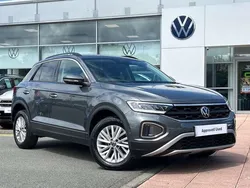Grey Used 2023 VW T-Roc Life SUV | £19,495 (Fair price)