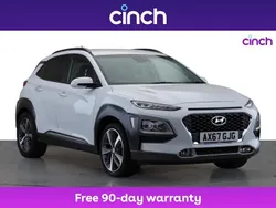 White Used 2018 Hyundai Kona Premium SE SUV | £11,449 (Fair price)