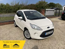 White Used 2012 Ford Ka Zetec Hatchback | £3,495 (Fair price)