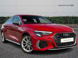 Red Used 2021 Audi S3 Comfort Sedan | £28,985 (Fair price)