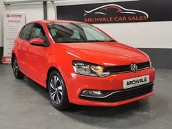 Red Used 2016 VW Polo Match Hatchback | £7,250 (Good price)