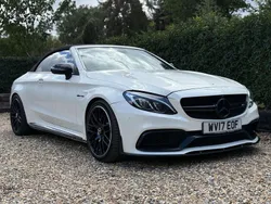 White Used 2017 Mercedes C63S AMG Premium Cabriolet | £31,995 (Expensive)