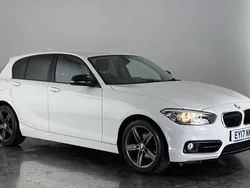 White Used 2017 BMW 118 Sport Line Hatchback | £12,900 (Good price)