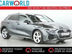 Grey Used 2022 Audi A3 Sportback e-tron S-Line Sedan | £15,990 (Fair price)