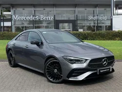 Grey Used 2024 Mercedes CLA200 AMG Line Premium Plus Coupe | £34,436 (Expensive)