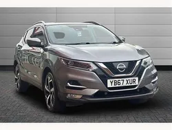 Grey Used 2017 Nissan Qashqai Tekna SUV | £10,795 (Fair price)