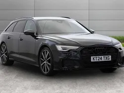 Black Used 2024 Audi A6 Black Edition Estate | £43,444 (Expensive)