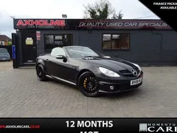 Black Used 2008 Mercedes SLK350 Cabriolet | £8,995