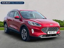 Red Used 2021 Ford Kuga Titanium SUV | £17,502 (Fair price)