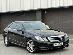 Black Used 2011 Mercedes E220 Avantgarde Sedan | £6,090 (Fair price)