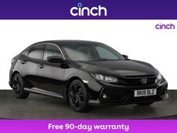 Black Used 2019 Honda Civic SR Hatchback | £12,349 (Fair price)