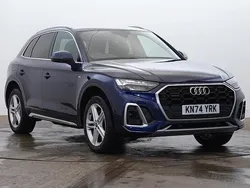 Blue Used 2024 Audi Q5 S-Line SUV | £38,480 (Fair price)