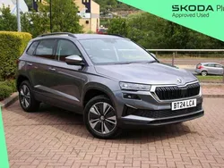 Graphite grey metallic Used 2024 Skoda Karoq SE Drive SUV | £21,525 (Good price)