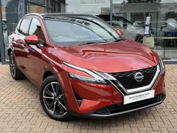 Red Used 2022 Nissan Qashqai Tekna SUV | £23,399 (Expensive)