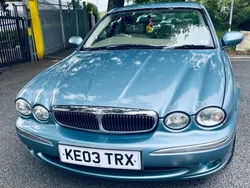 Blue Used 2003 Jaguar X-type SE Sedan | £2,395 (Fair price)