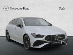Silver Used 2024 Mercedes CLA220 Shooting Brake AMG Line Premium Plus Estate | £33,195 (Expensive)