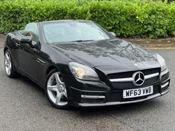Black Used 2013 Mercedes SLK250 AMG Cabriolet | £6,295 (Fair price)