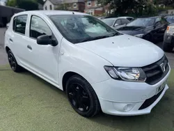 White Used 2013 Dacia Sandero Ambiance Hatchback | £3,750 (Fair price)