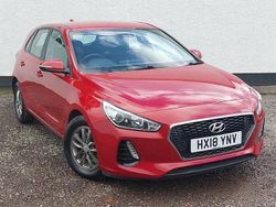 Red Used 2018 Hyundai i30 Hatchback | £7,998 (Fair price)