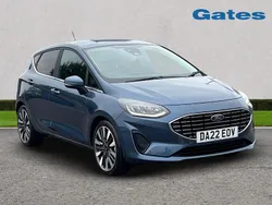 Blue Used 2022 Ford Fiesta Titanium Hatchback | £16,799 (Expensive)