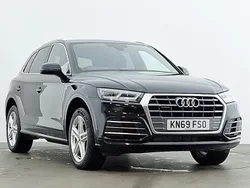 Black Used 2019 Audi Q5 S-Line SUV | £23,498 (Good price)