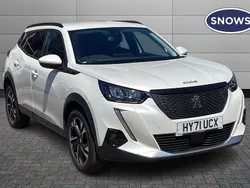 White Used 2021 Peugeot 2008 Allure Premium SUV | £14,627 (Fair price)