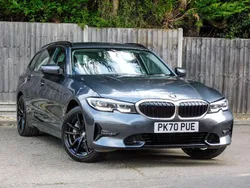Grey Used 2020 BMW 330e Sport Line Estate | £19,995 (Fair price)