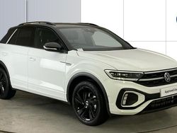 White New 2025 VW T-Roc Black Edition SUV | £29,392 (Good price)