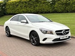 White Used 2017 Mercedes CLA200 Coupe | £8,595 (Fair price)