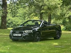 Black Used 2020 Audi A3 Cabriolet S-Line Cabriolet | £14,995 (Good price)