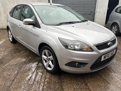 Silver Used 2010 Ford Focus Zetec Hatchback | £1,595 (Fair price)