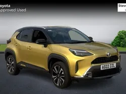 Yellow Used 2022 Toyota Yaris Hybrid Edition Hatchback | £21,240