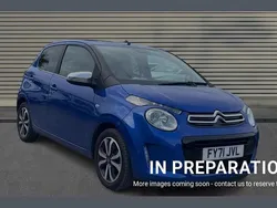 Blue Used 2021 Citroën C1 Shine Hatchback | £8,990 (Fair price)