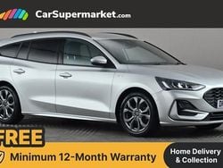 Silver Used 2023 Ford Focus ST-Line Estate | £14,597 (Fair price)