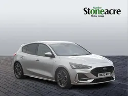 Silver Used 2023 Ford Focus ST-Line X Hatchback | £15,995 (Fair price)