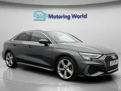 Grey Used 2022 Audi A3 S-Line Sedan | £20,900 (Fair price)